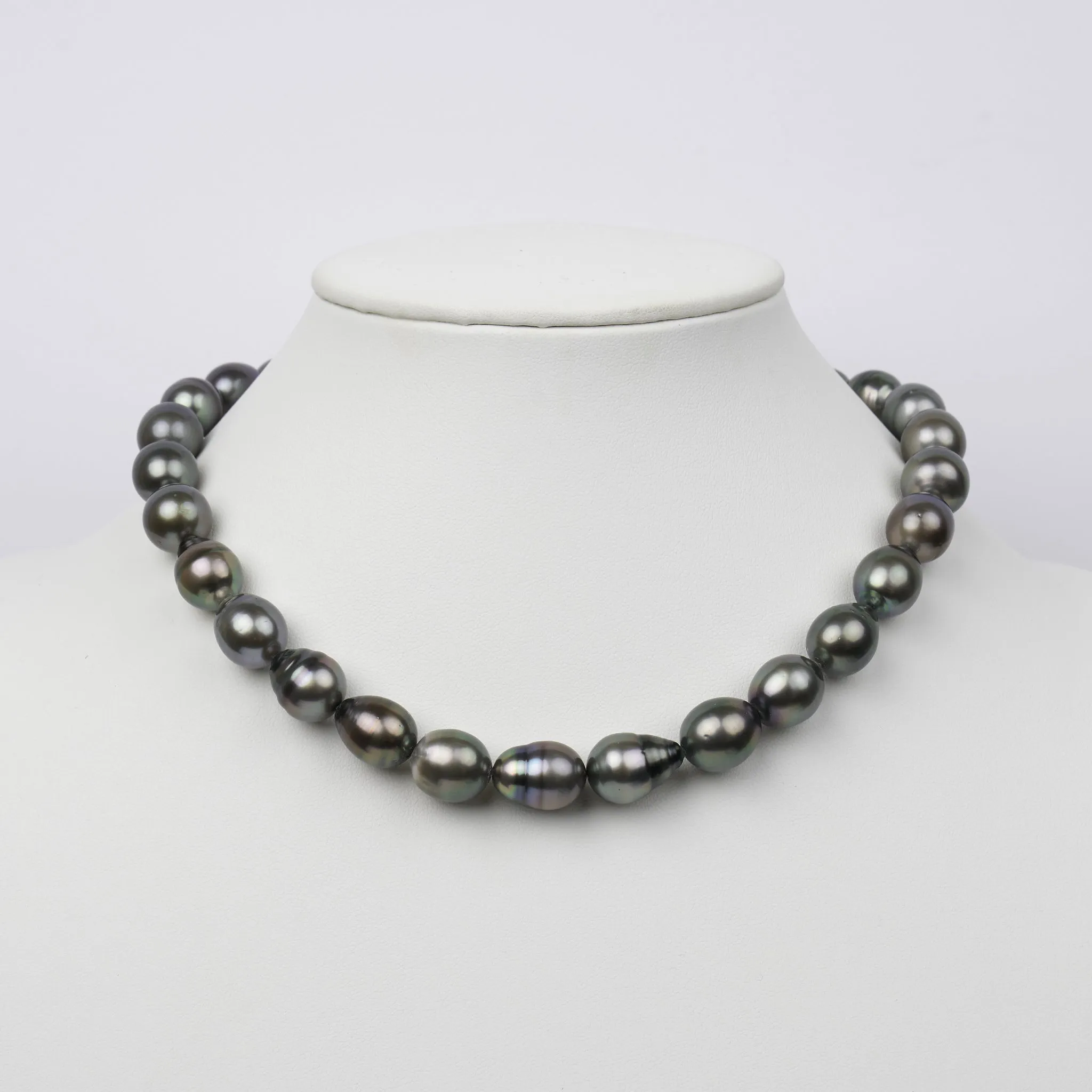 12.0-12.8 mm AA /AAA Tahitian Drop Pearl Necklace