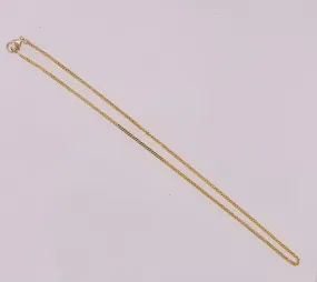 14K Gold Anklet