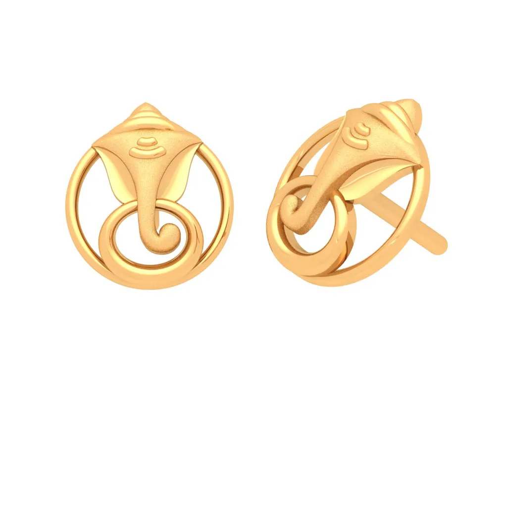 14k Gold Trendy Earrings From Online Exclusive