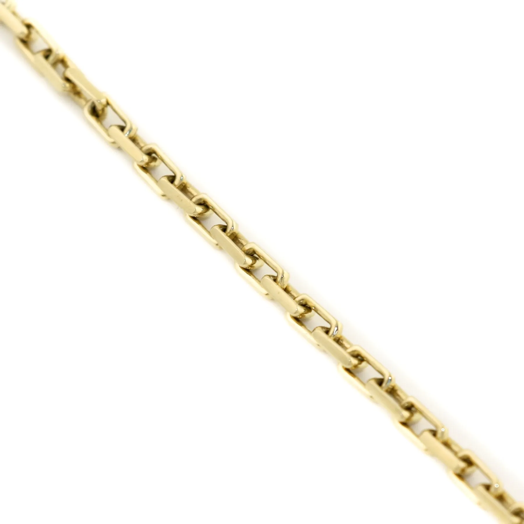 14K x 4mm Cable Chain Link Bracelet