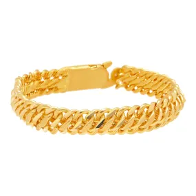 22K Yellow Gold Link Bracelet (44.7gm)