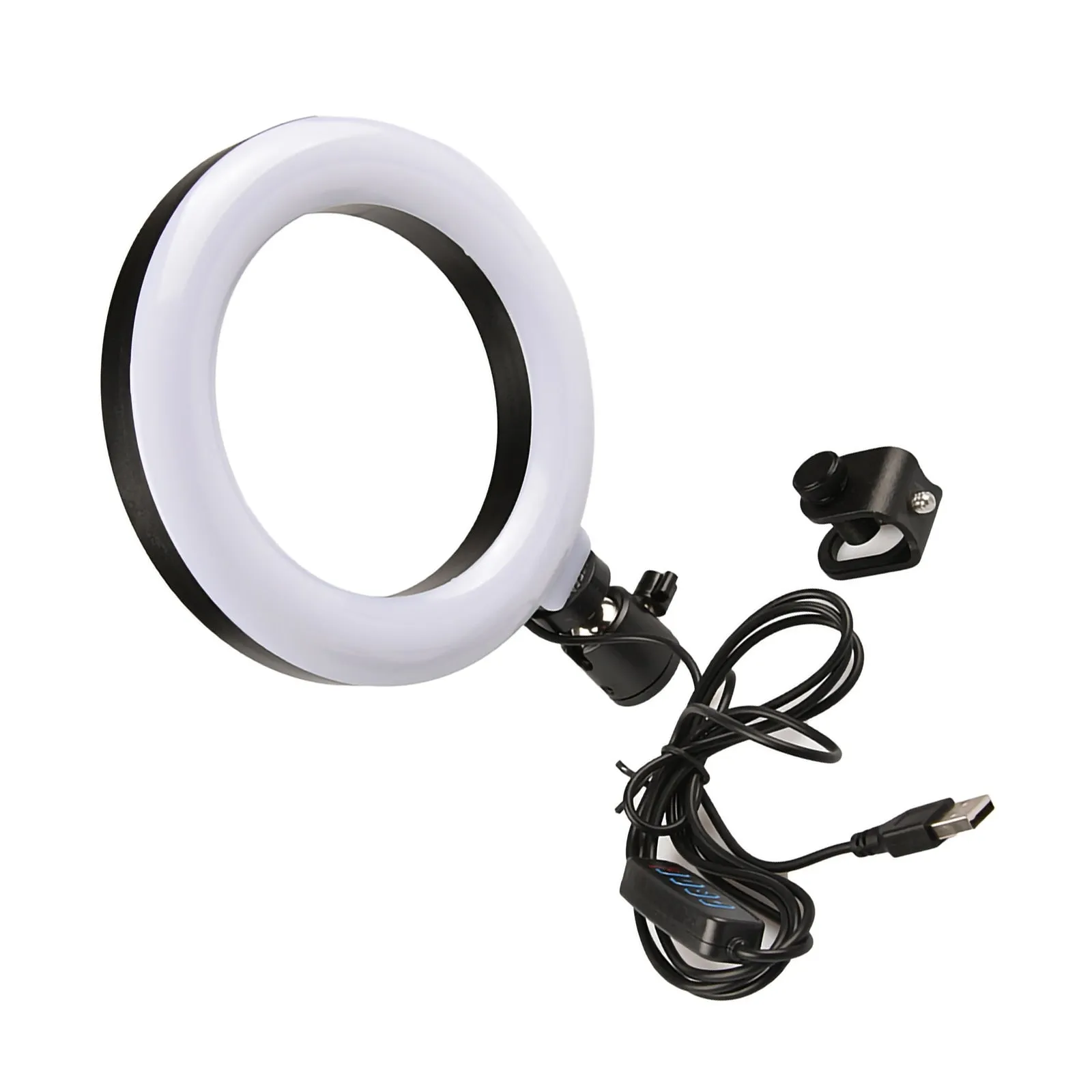 6inch Led Ring Light For Video Conference 10 Light Modes Selfie Ring Light Video Recording To Make TikTok Youtube Ringlight