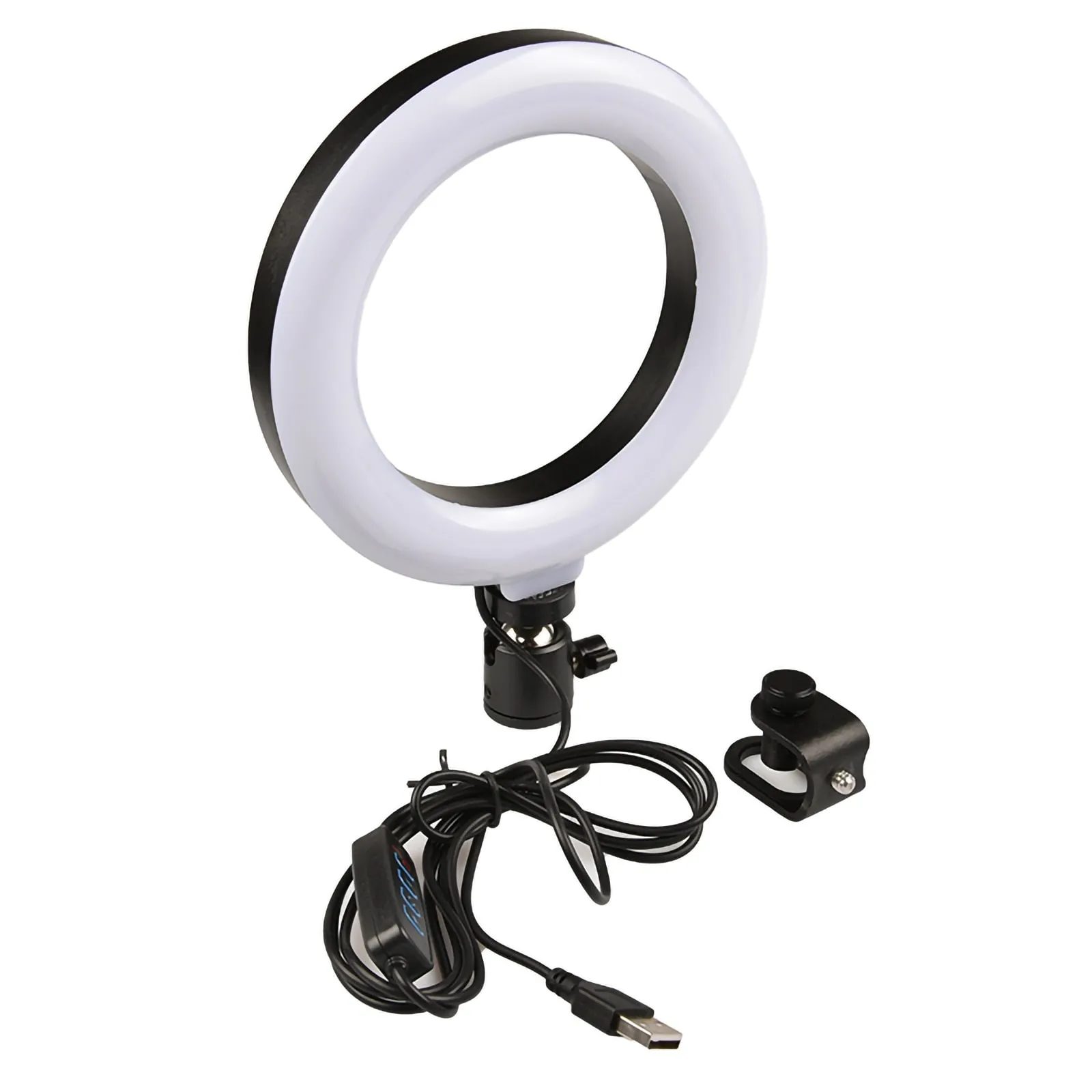 6inch Led Ring Light For Video Conference 10 Light Modes Selfie Ring Light Video Recording To Make TikTok Youtube Ringlight