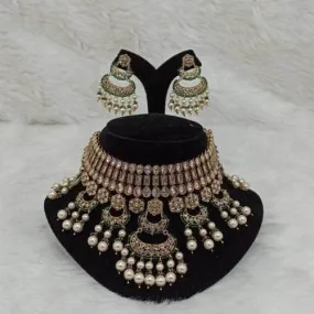 7 Chand Choker And Earring Set