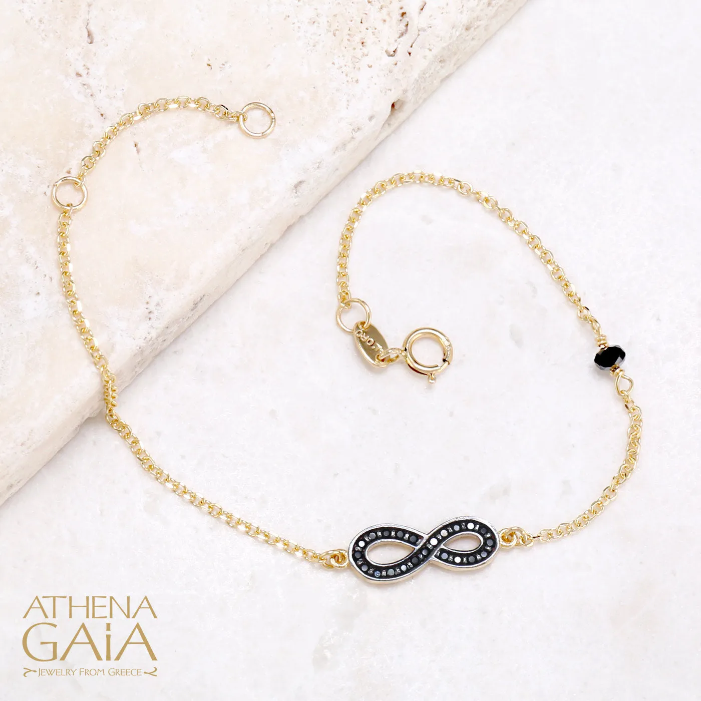 Al'Oro Infinity Bracelet