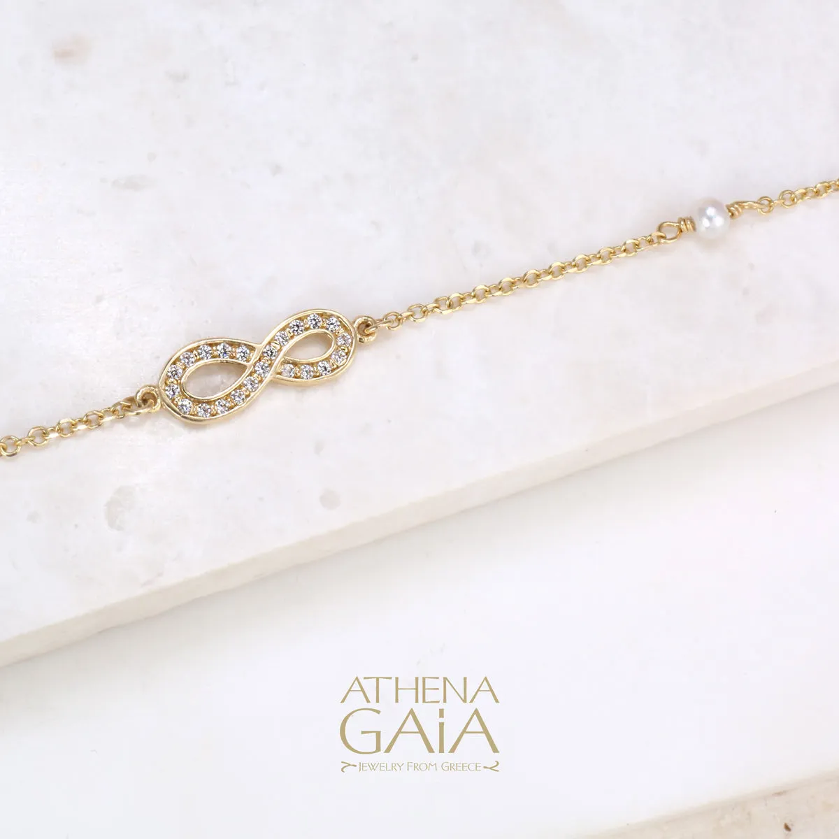 Al'Oro Infinity Bracelet