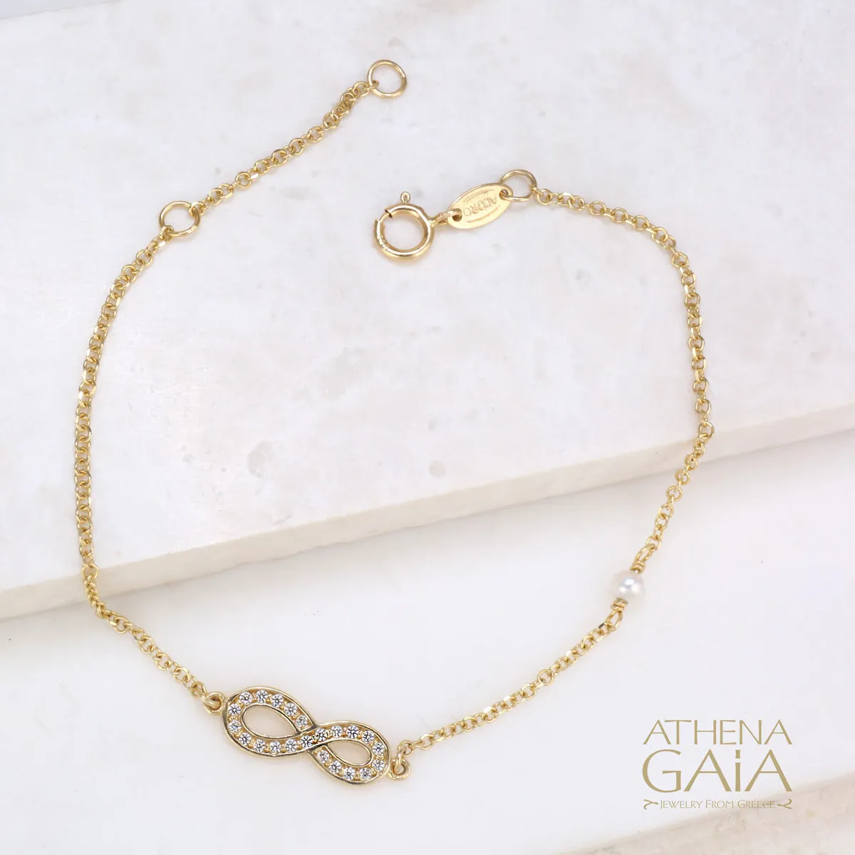 Al'Oro Infinity Bracelet