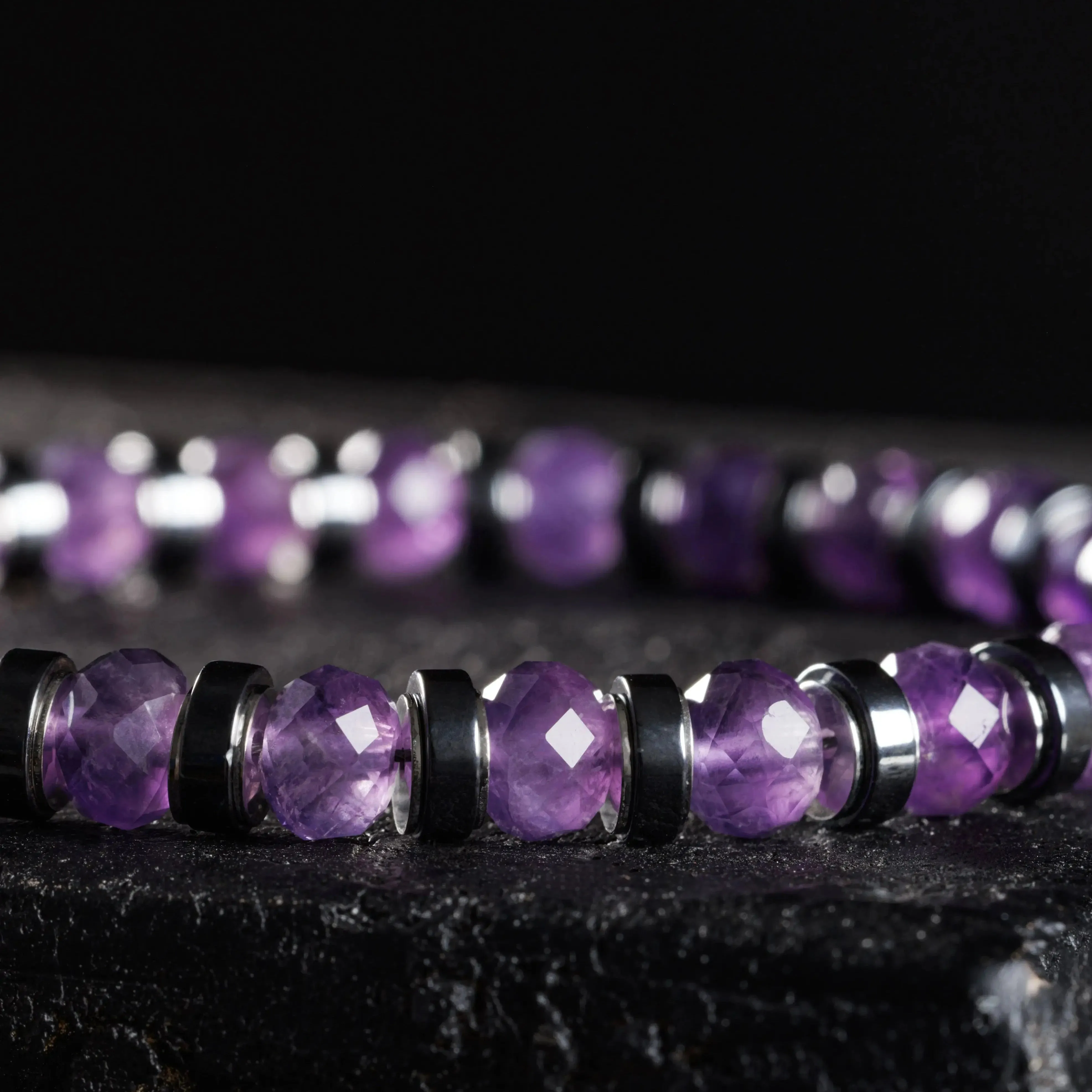 Amethyst Bracelet I (6mm)