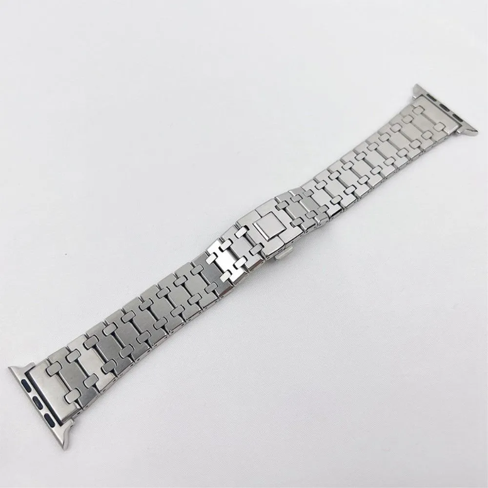 Apple Watch (41mm) stylish stainless steel watch strap - Silver