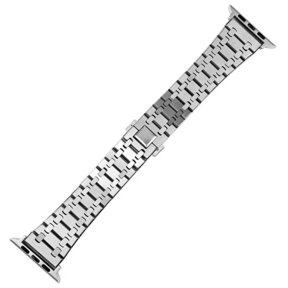 Apple Watch (41mm) stylish stainless steel watch strap - Silver