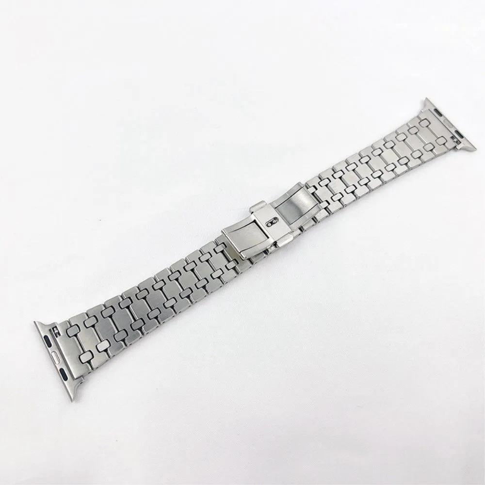 Apple Watch (41mm) stylish stainless steel watch strap - Silver