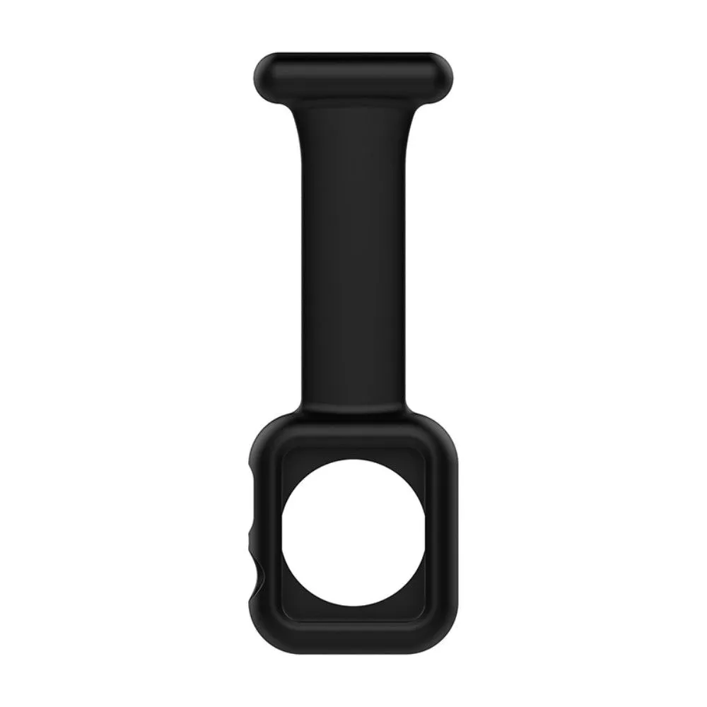 Apple Watch (45mm) silicone watch strap - Black