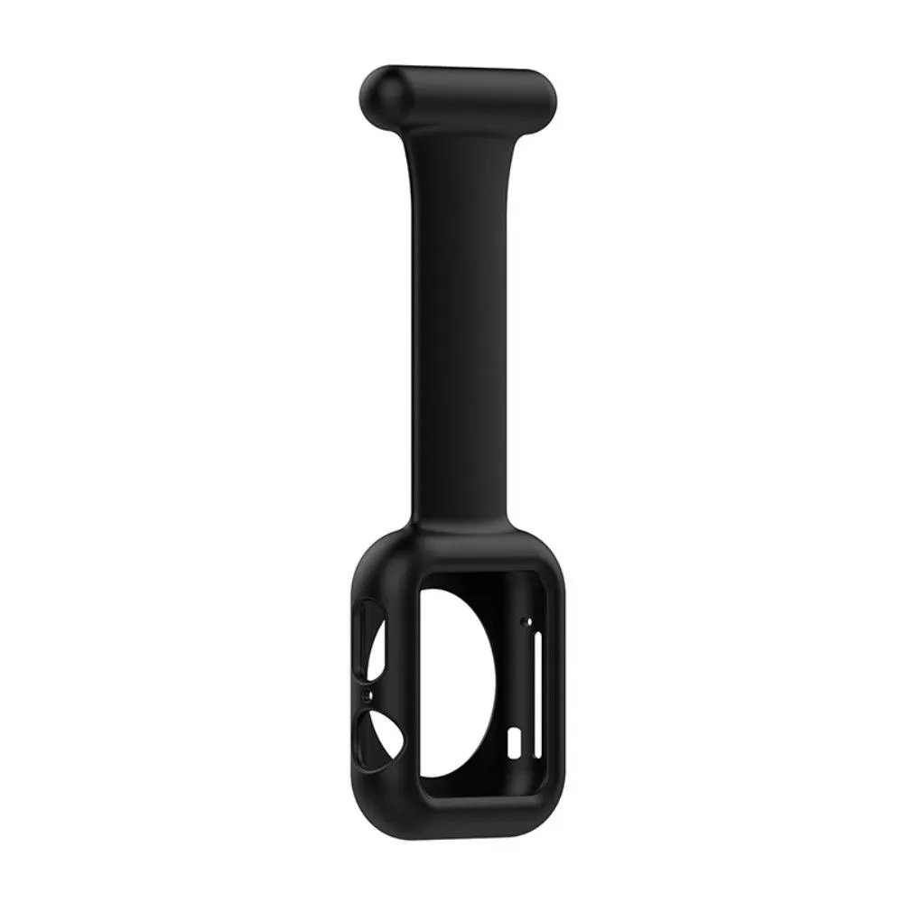 Apple Watch (45mm) silicone watch strap - Black