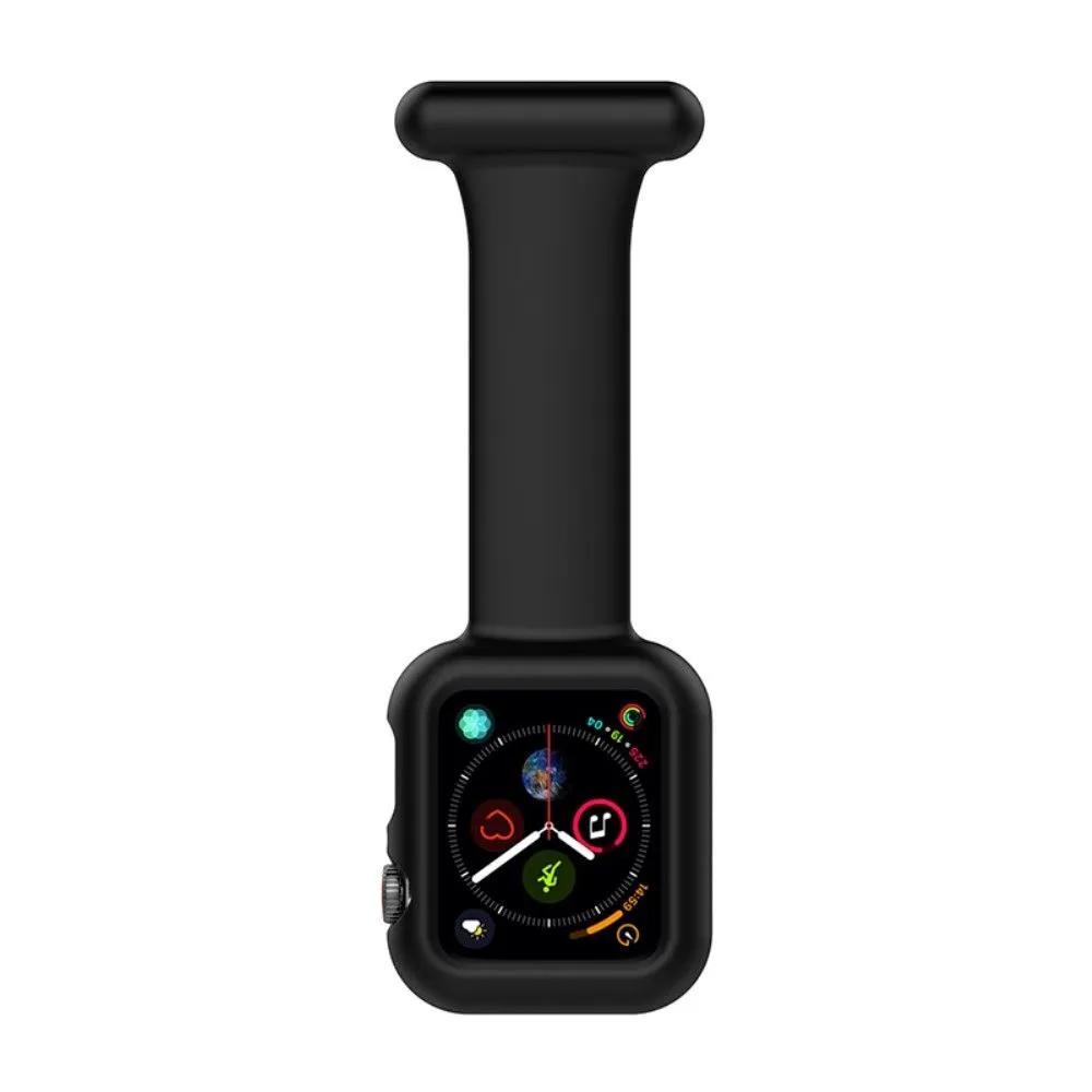 Apple Watch (45mm) silicone watch strap - Black