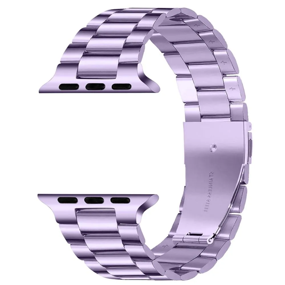 Apple Watch (45mm) stainless steel watch strap - Light Purple