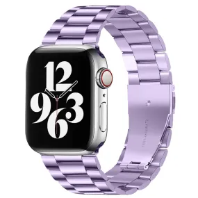 Apple Watch (45mm) stainless steel watch strap - Light Purple