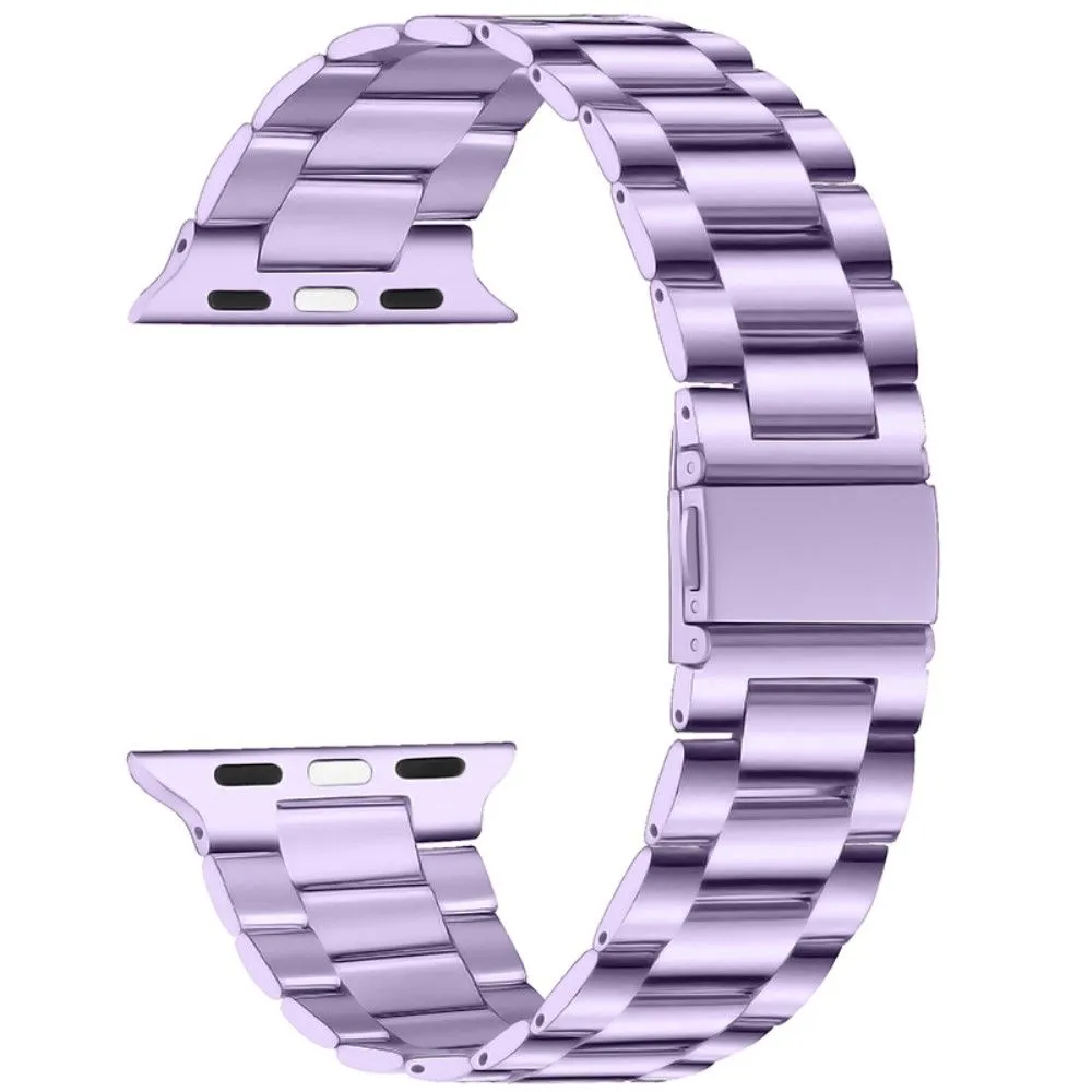 Apple Watch (45mm) stainless steel watch strap - Light Purple