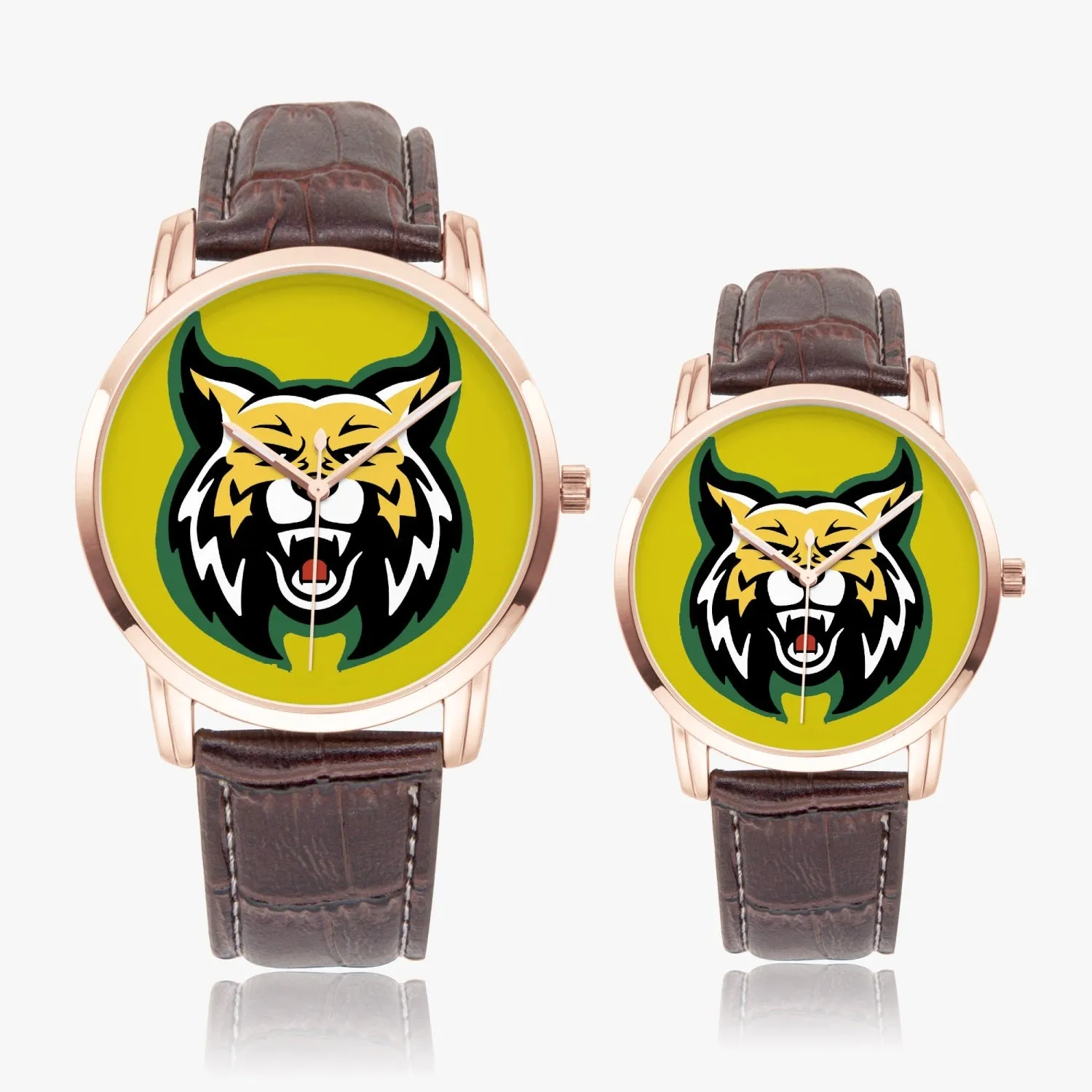 Bishop Yellow Instafamous Wide Type Quartz watch