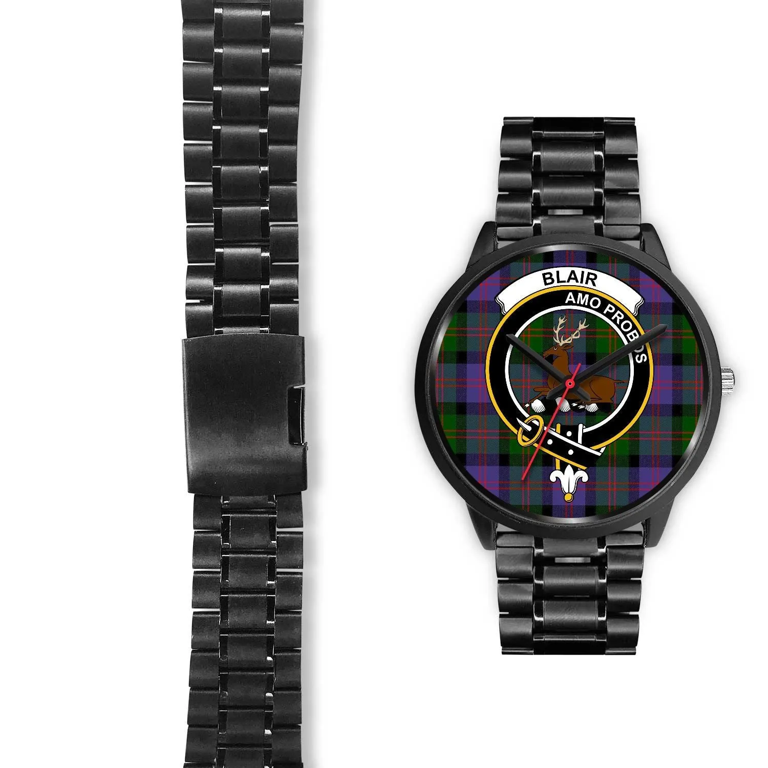 Blair Modern Clan Badge Tartan Black Watch