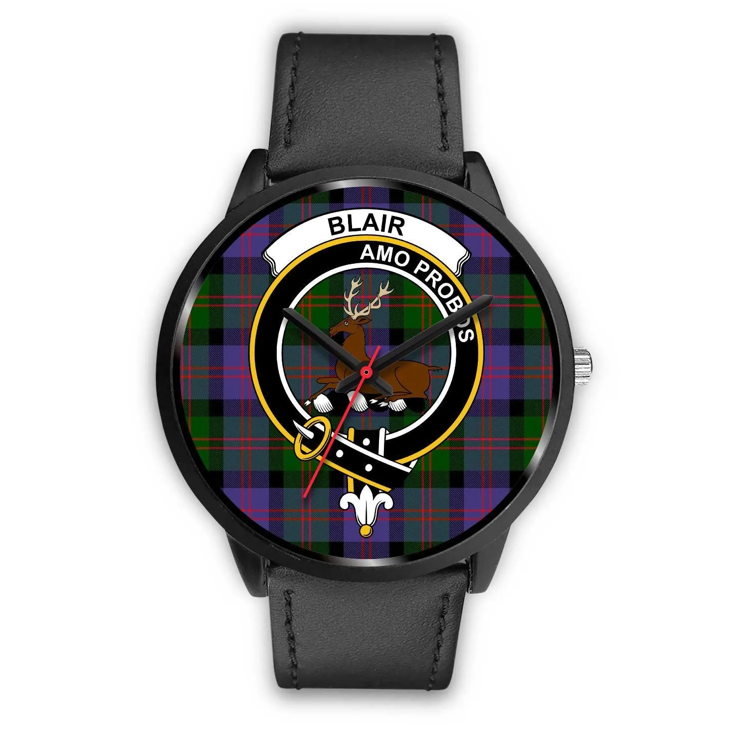 Blair Modern Clan Badge Tartan Black Watch