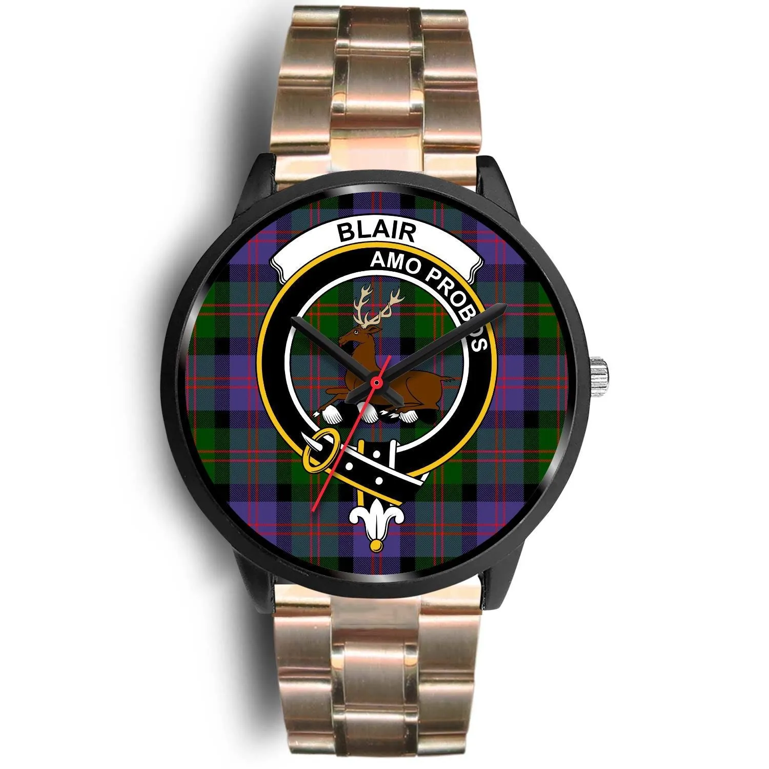 Blair Modern Clan Badge Tartan Black Watch