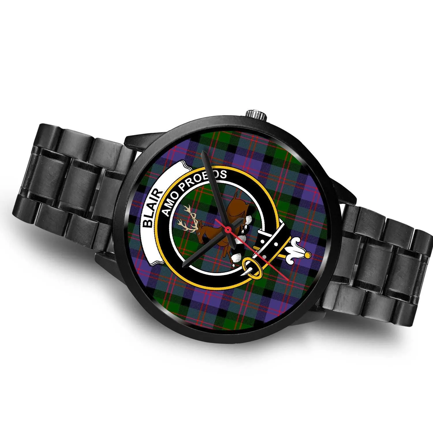 Blair Modern Clan Badge Tartan Black Watch