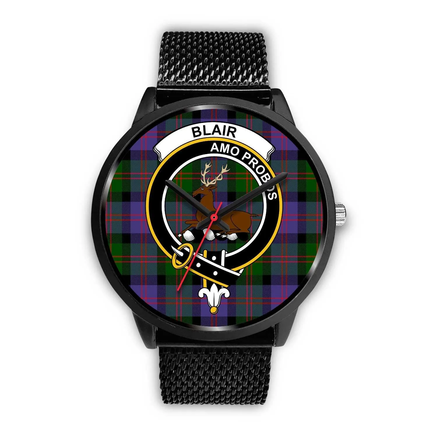 Blair Modern Clan Badge Tartan Black Watch