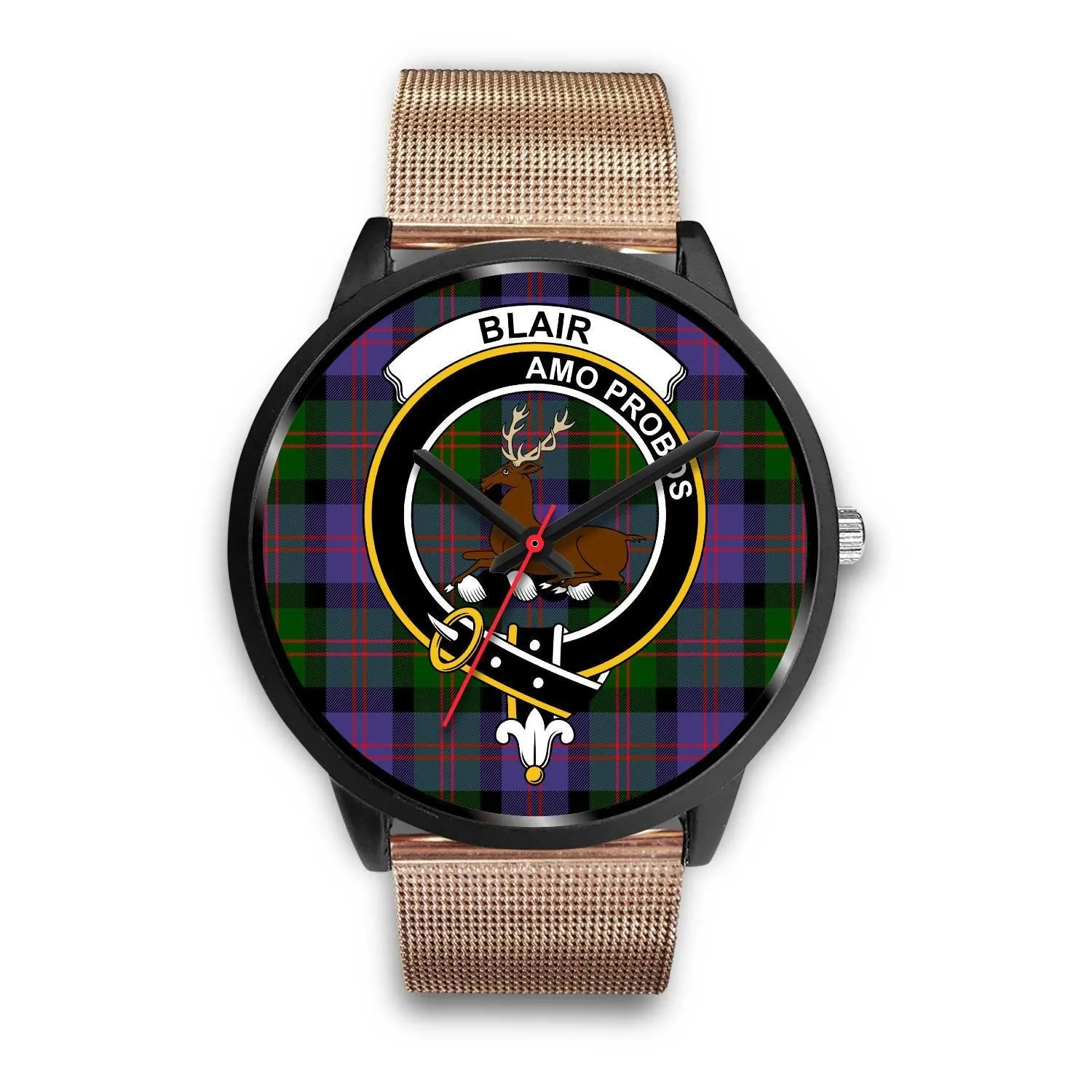 Blair Modern Clan Badge Tartan Black Watch