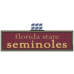 Blue 84 Florida State Seminoles Rectangle Decal