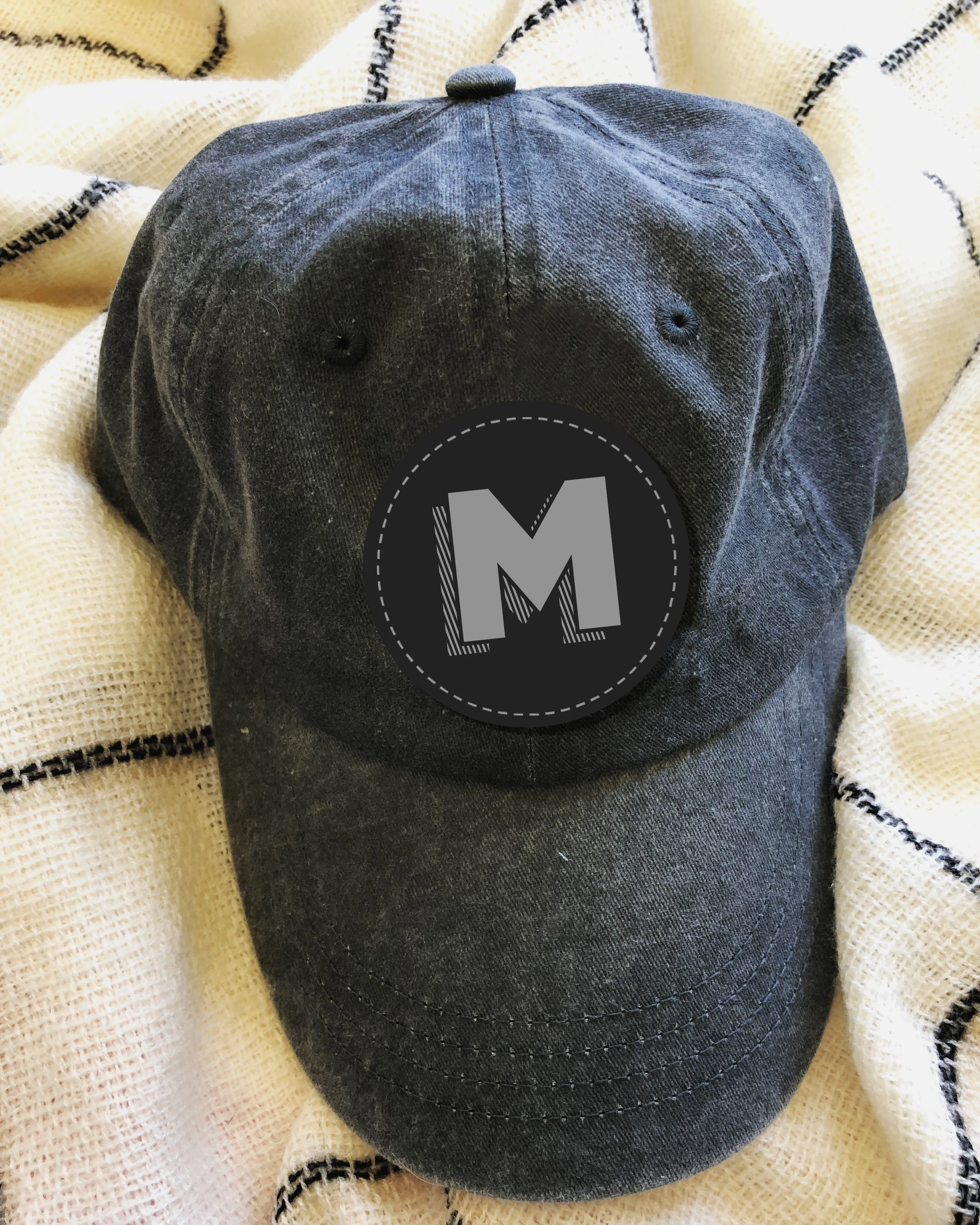 Bold Monogram Hat