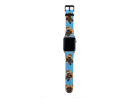 Boxer Mell Blue Apple Watch Strap