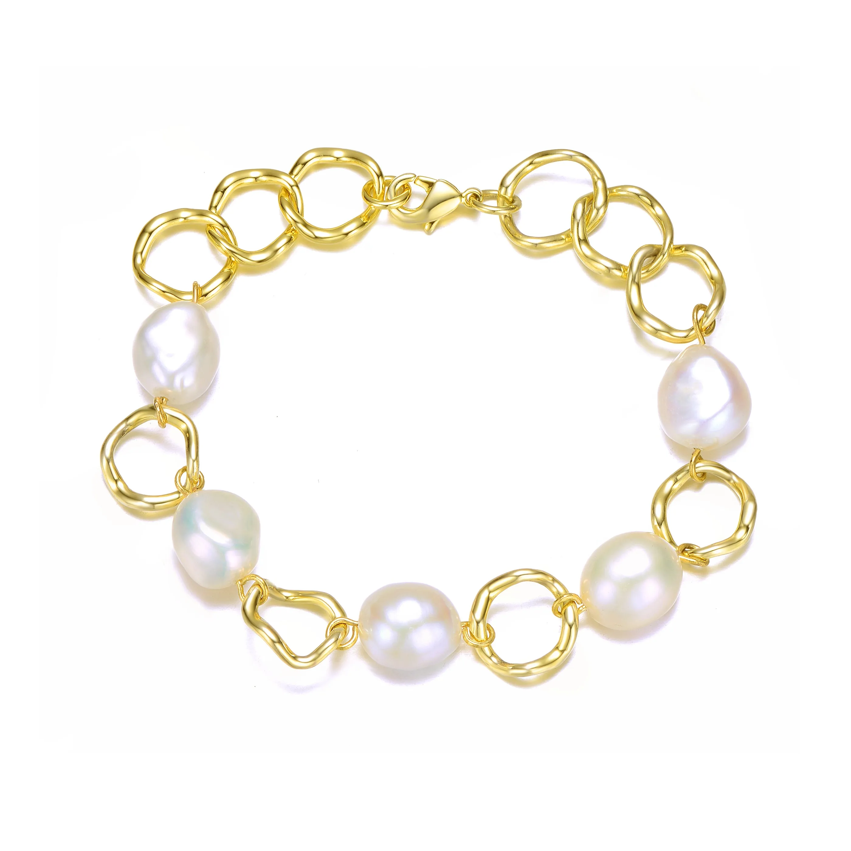 Brigitte Pearl Midi Round Bracelet