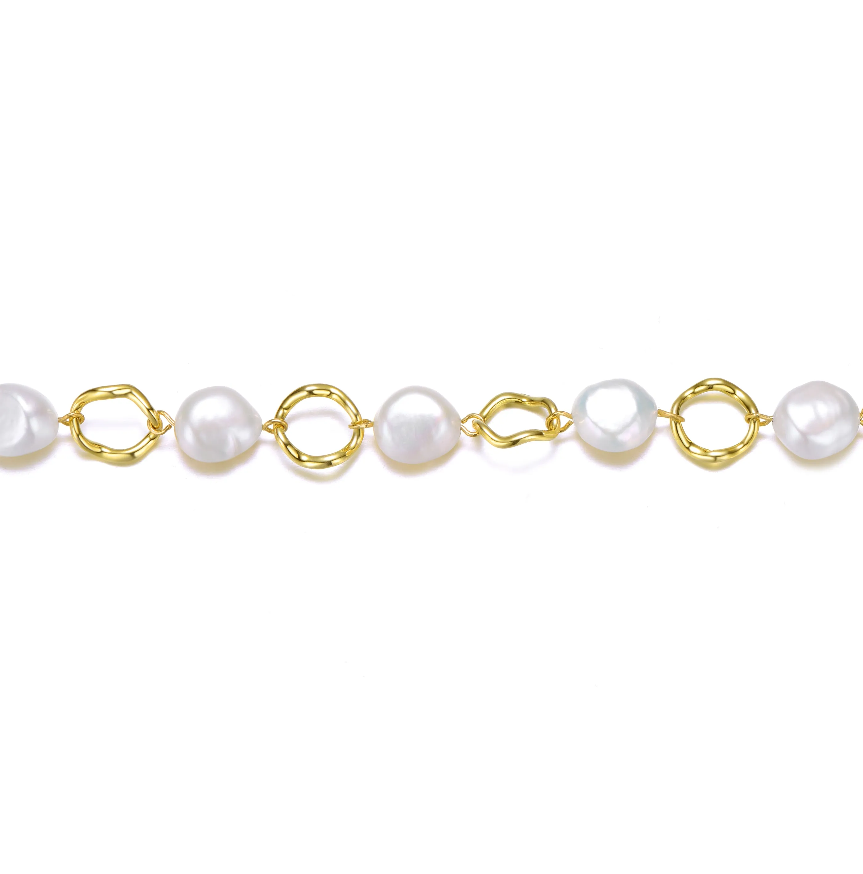 Brigitte Pearl Midi Round Bracelet