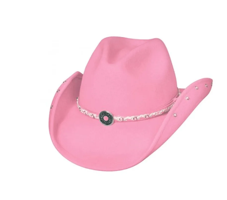 Bullhide Youth Baby Jane Pink Cowgirl Hat - 0421P