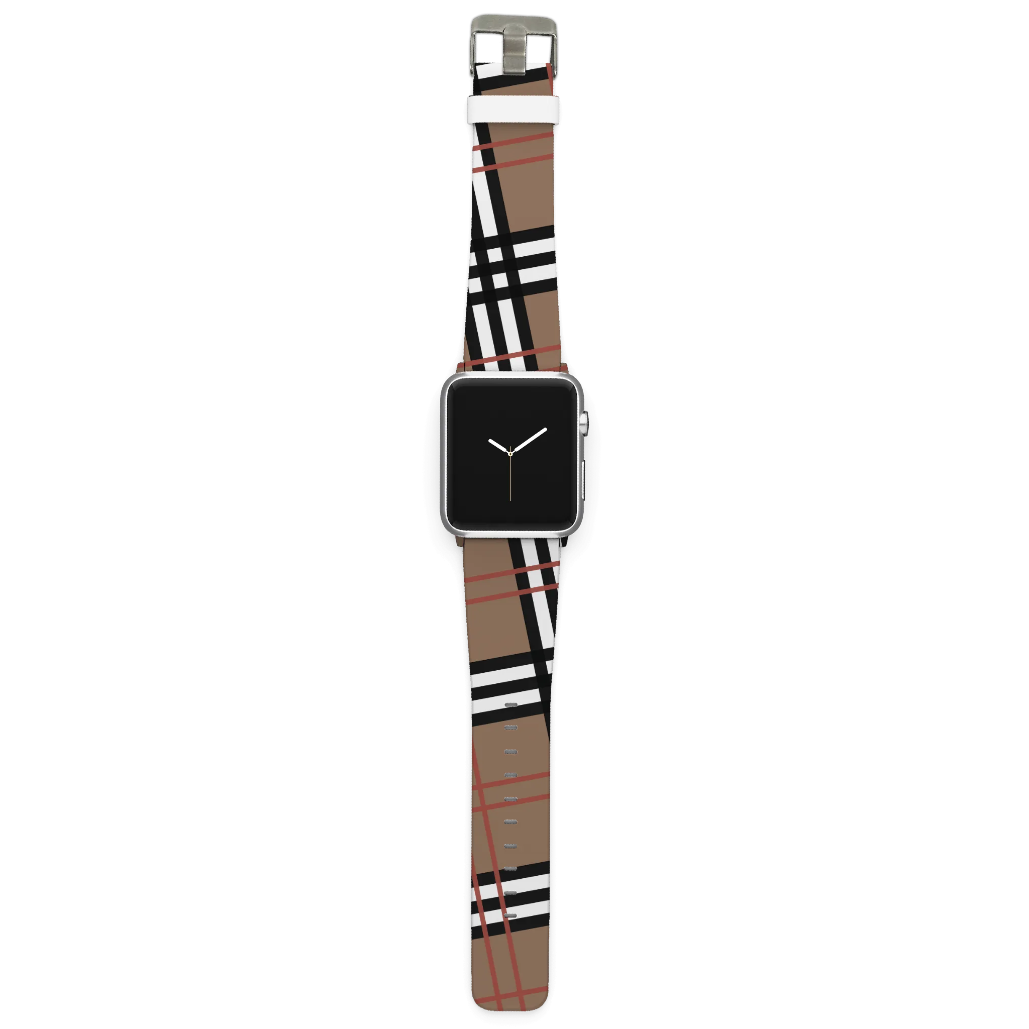 C4 Apple Watch Band (Khaki Plaid)