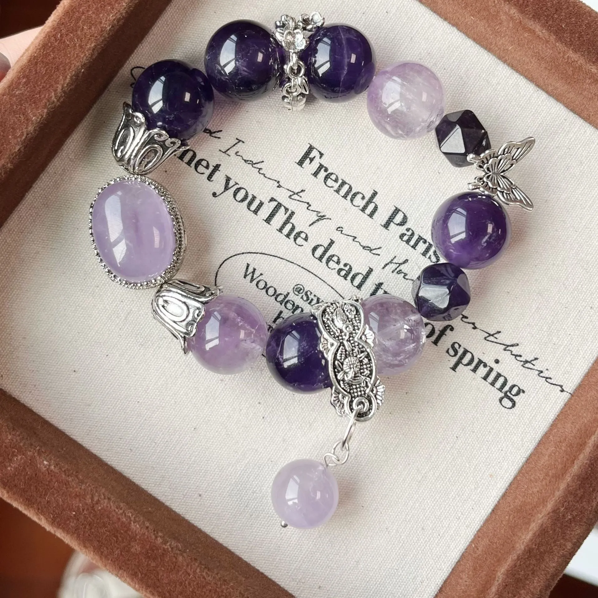 Calmness - Amethyst Bracelet