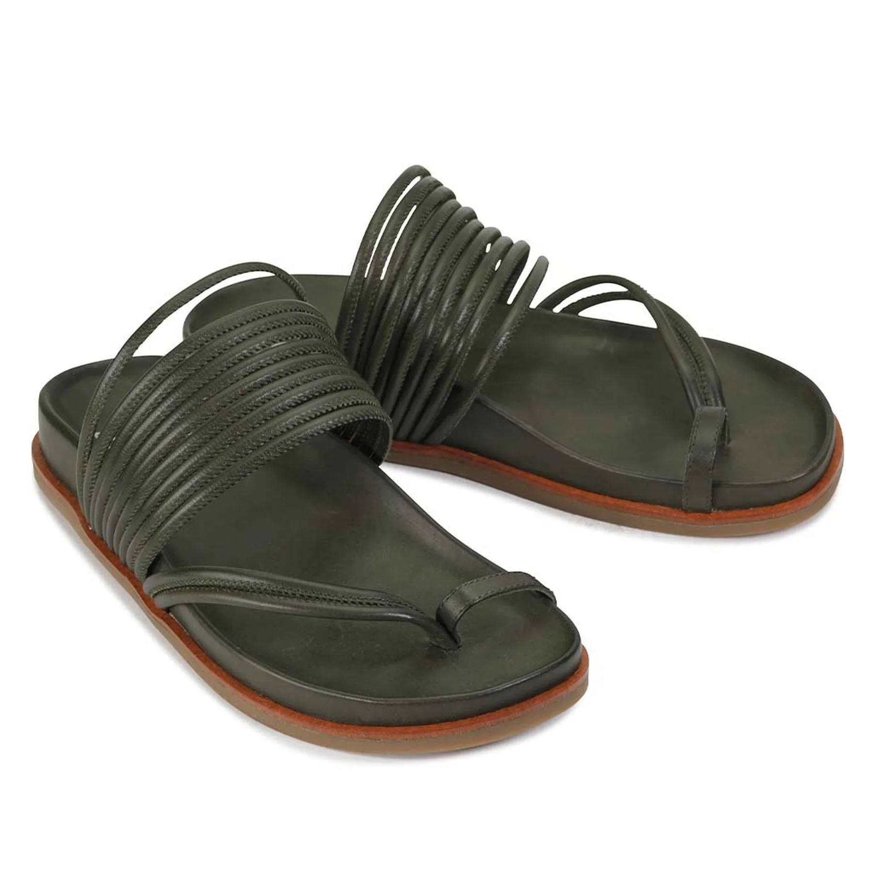 CARMELLA LEATHER SANDALS