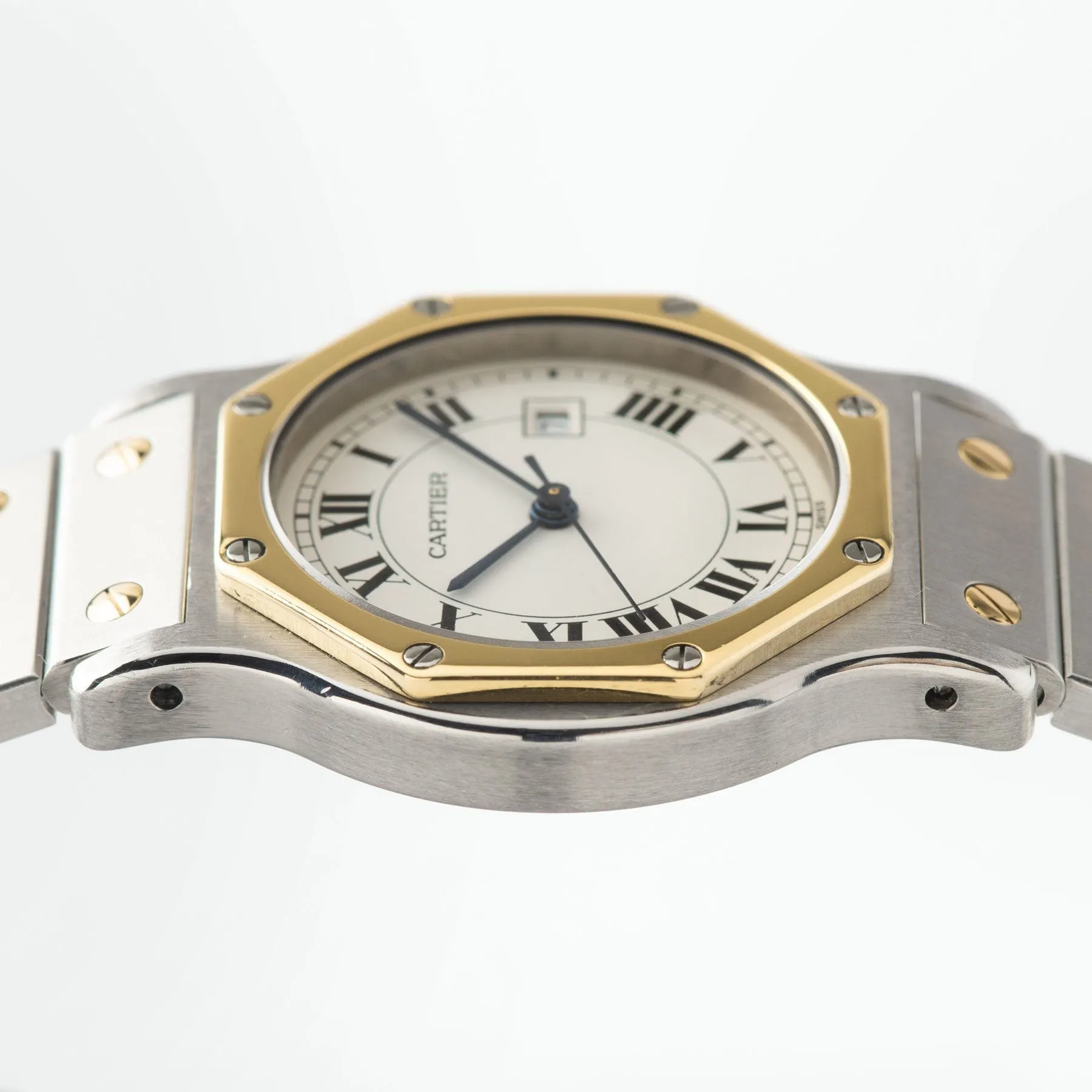 Cartier Santos Ronde Steel and Gold