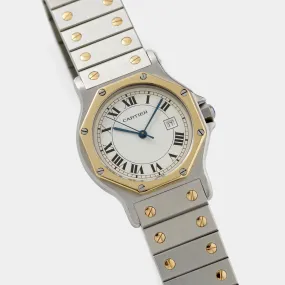 Cartier Santos Ronde Steel and Gold