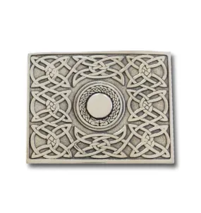 Celtic Weave Belt Buckle with Torque