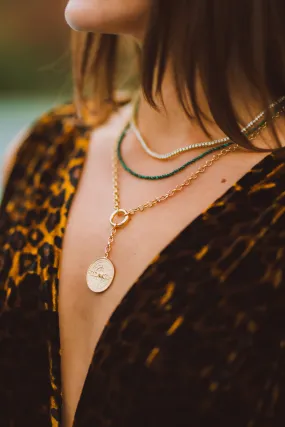 Charmed Lunar Phases Necklace