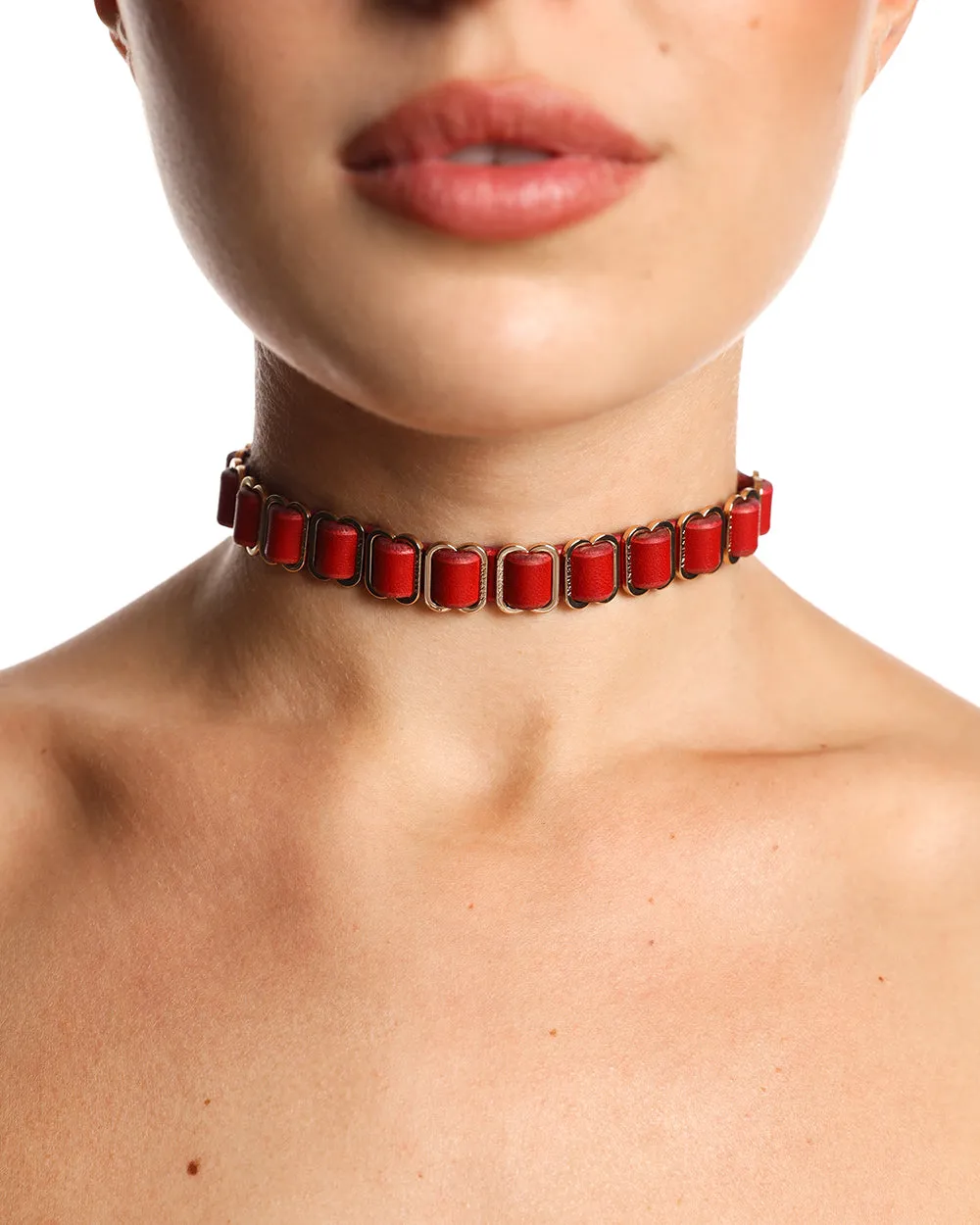 Choker "Joss" Red