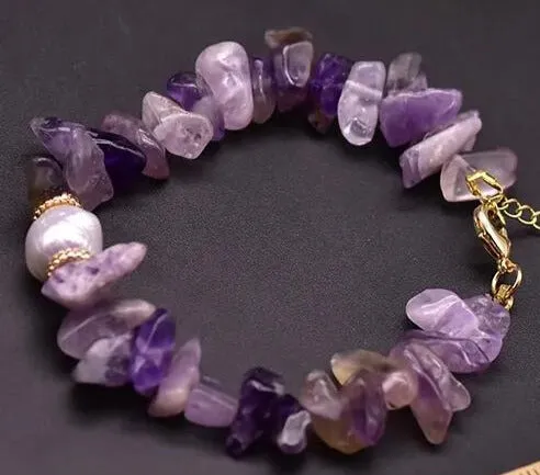 Chokore Amethyst Pearl Bracelet