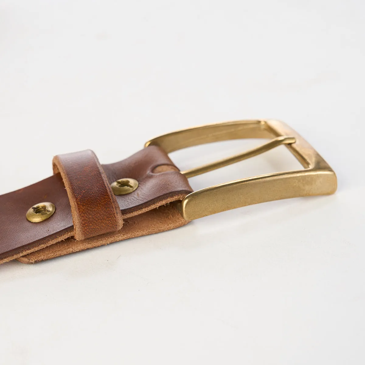 Classic Horsehide Belt No.94 | Natural