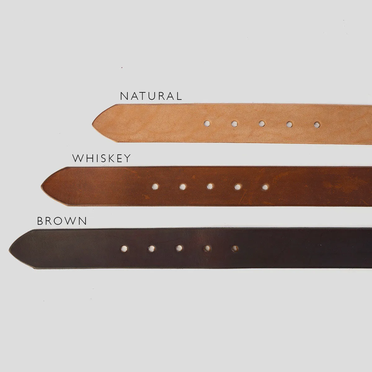 Classic Horsehide Belt No.94 | Natural