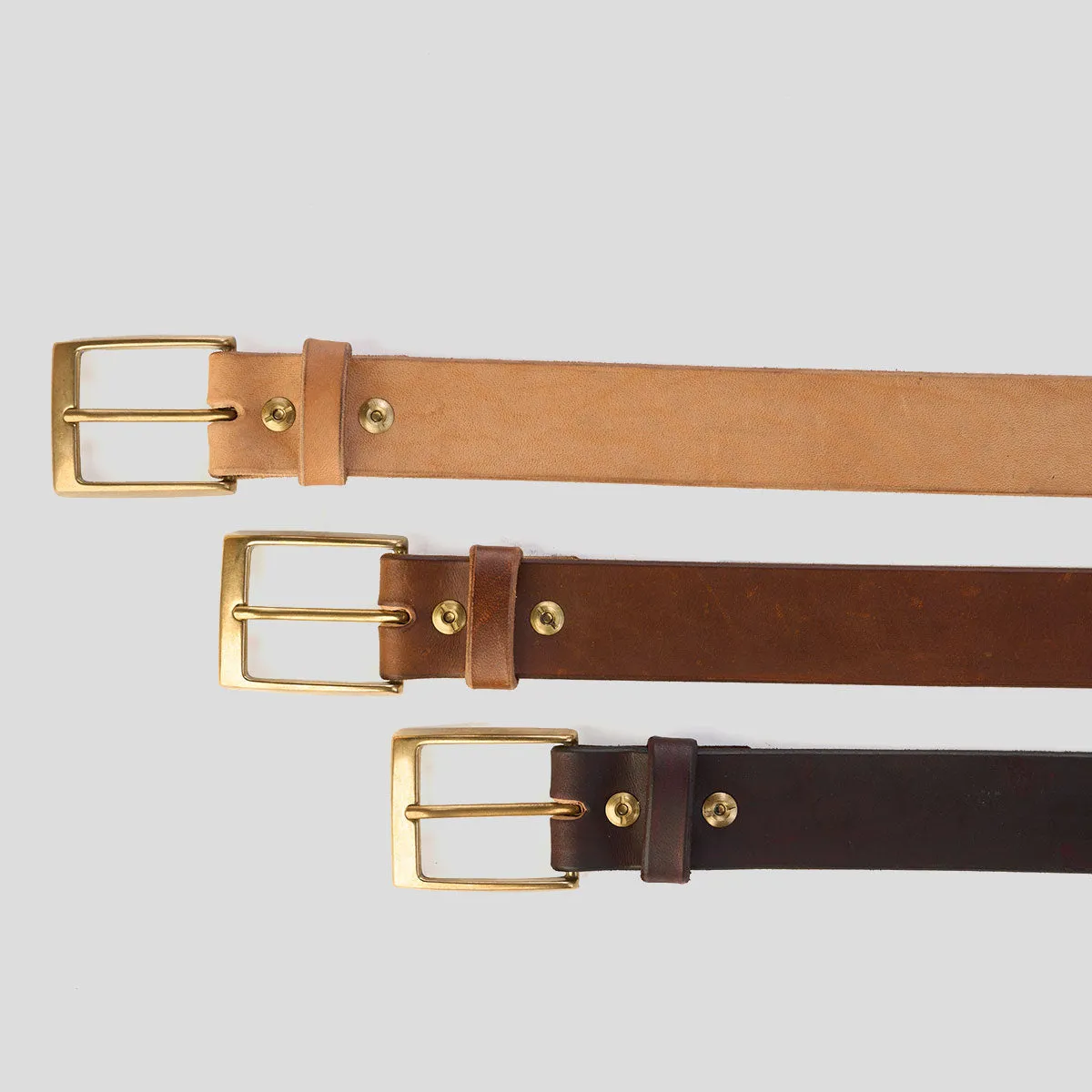 Classic Horsehide Belt No.94 | Natural