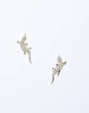 Cold-Blooded Lizard Earrings