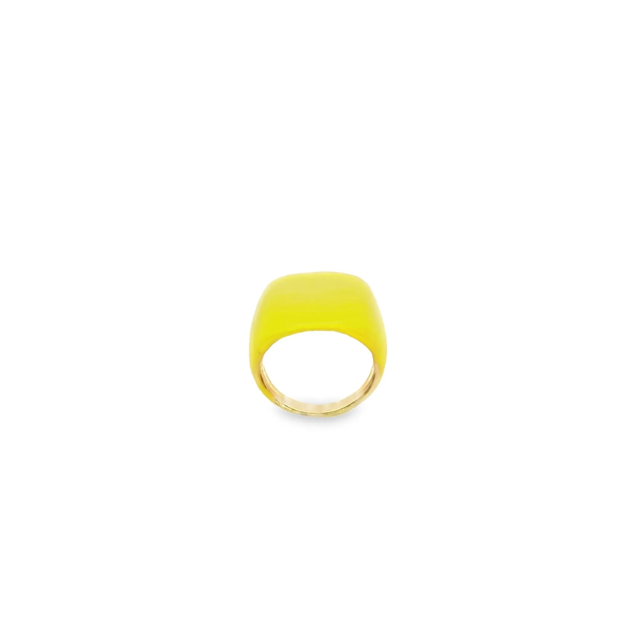 Colorful Enamel Dome Ring (D85)