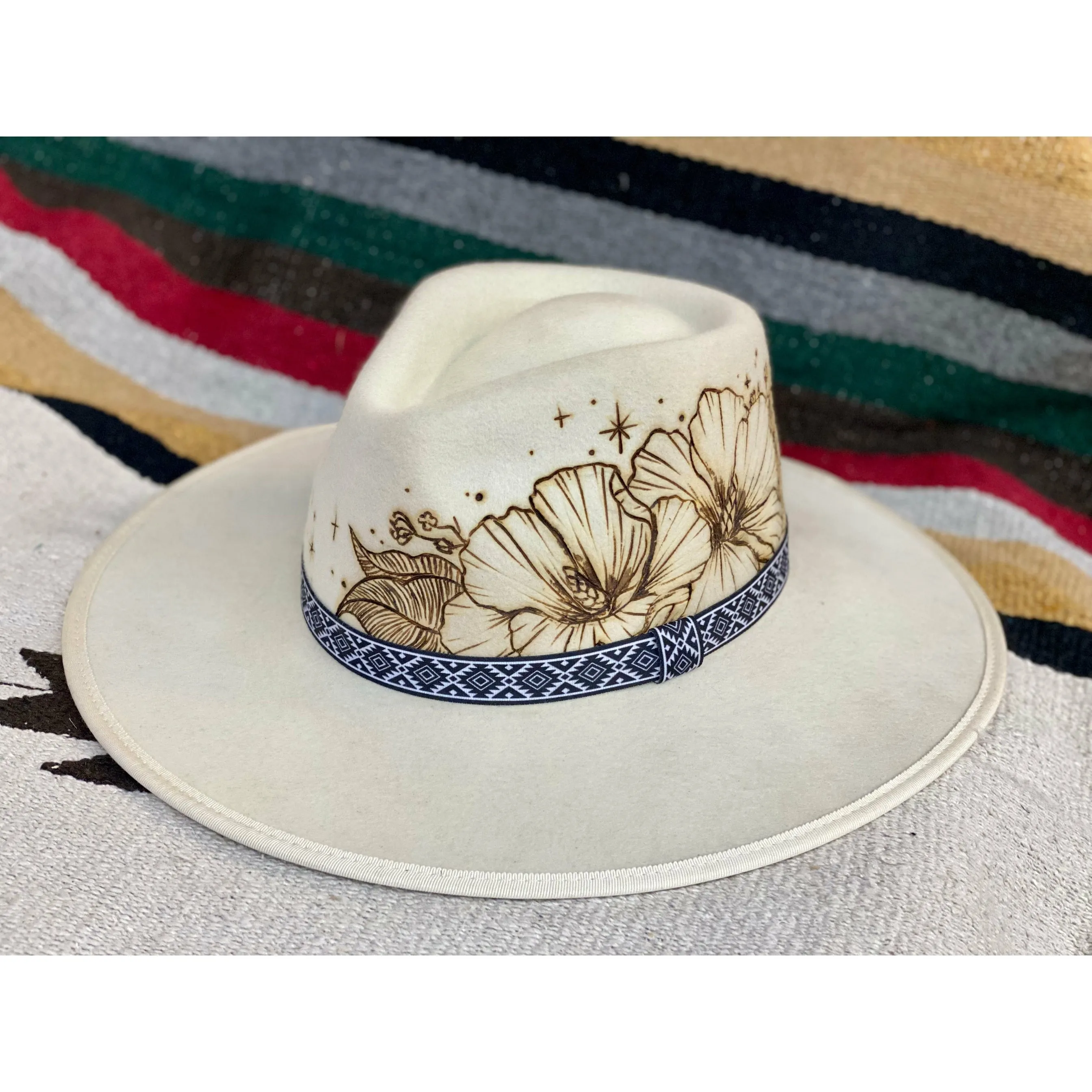 Custom Design Burned Hat