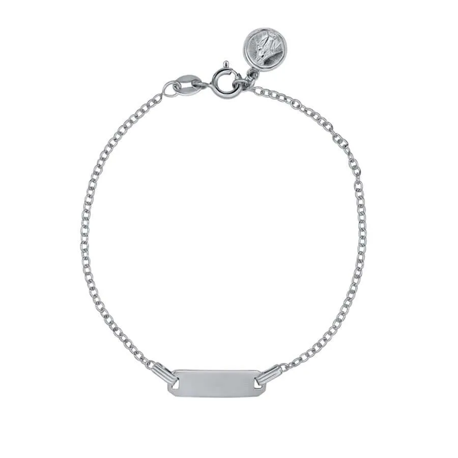 CUSTOMIZABLE BRACELET FOR KIDS - SILVER